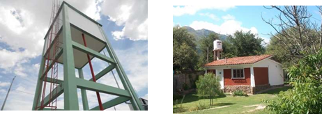 Tipos de Tanques de agua Potable
Elevados o Aéreos 