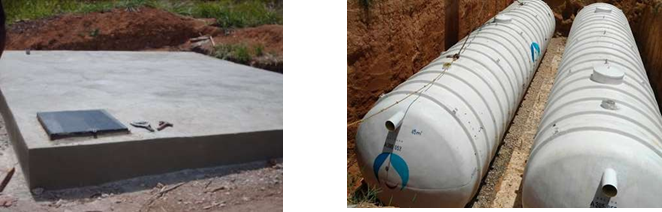 Tipos de Tanques de Agua Potable.
Tanques Subterráneos 